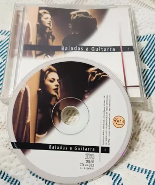 CD Baladas a guitarra