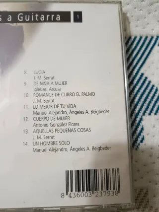 CD Baladas a guitarra