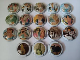 Chapas Cava Colección Mitología, Restaurante 7 pue