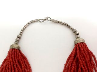 Collar simil Coral 30 hilos