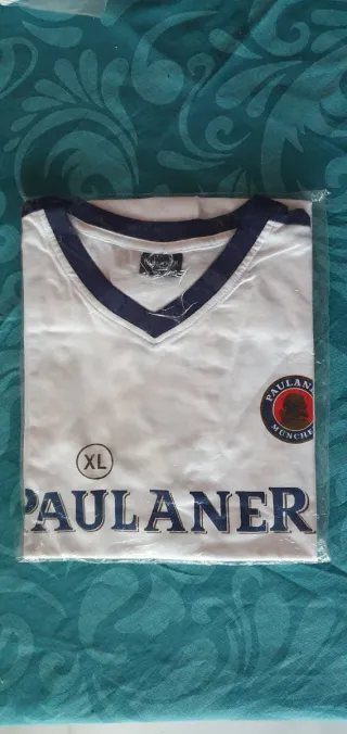 Camiseta Paulaner XL Blanca