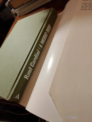 Rarità: libro "A Modo Mio" di R. Gardini