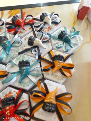 Bomboniere Corno Portafortuna