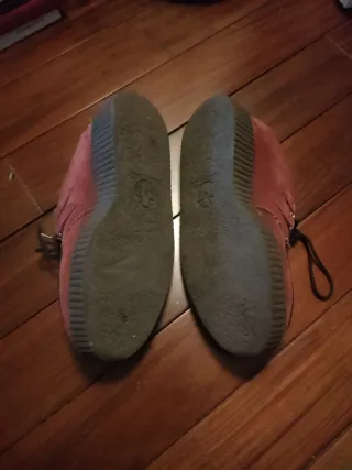 Zapatos Creepers TUK Burdeos Talla 40