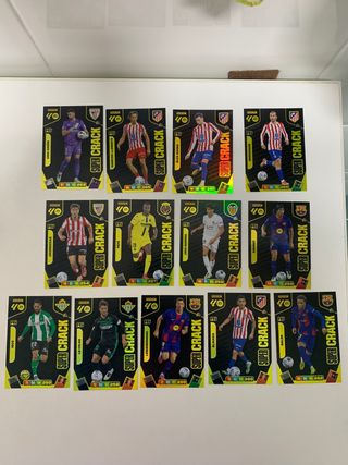 Lote 15 Cromos Supercrack Adrenalyn 2026