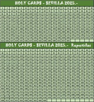 Holy Cards Sevilla 2024 y 2025