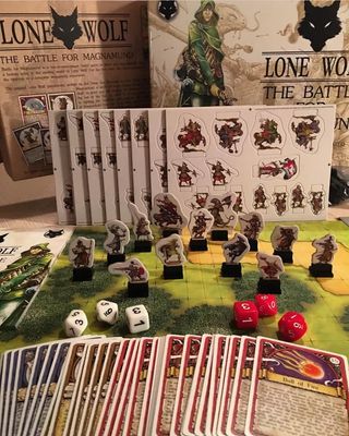 Juego de Mesa Lone Wolf: The Battle for Magnamund