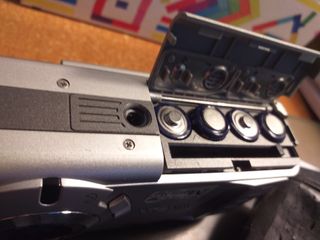 Cámara Minolta 3 con tarjetas CompactFlash