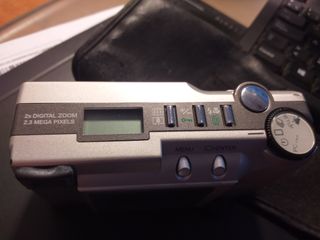 Cámara Minolta 3 con tarjetas CompactFlash