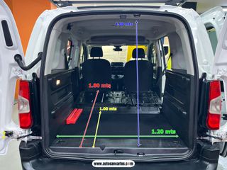 PEUGEOT RIFTER 1.5 BLUEHDI 5 PLAZAS, 2AÑOS GARANTI