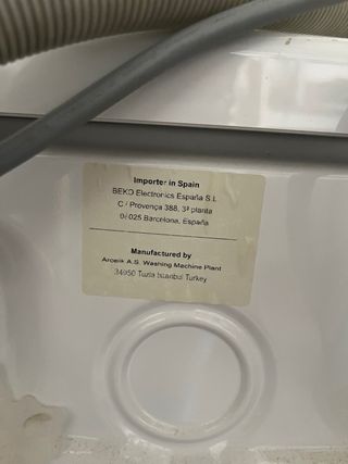 Lavadora Beko 6kg Carga Frontal