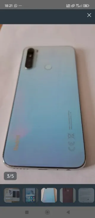 Xiaomi Redmi Note 8T Azul glaciar