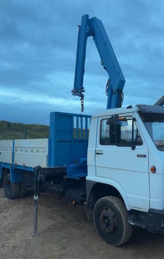 Camión grúa MAN 9.150