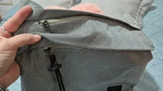 Mochila Tiger Bags gris y negra