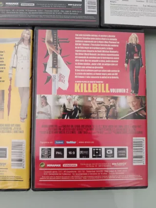 DVDs Precintados de Quentin Tarantino