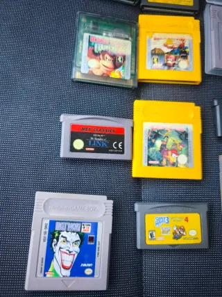 Lote 10 Juegos Nintendo Game Boy