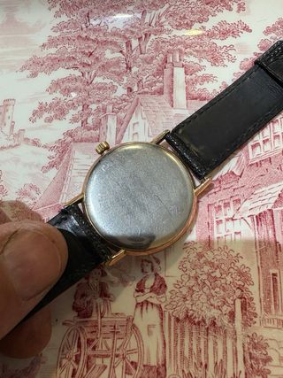 Omega Genève cordino in oro antico