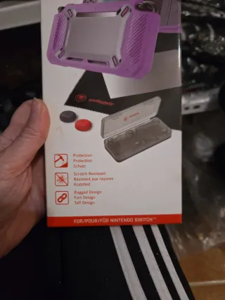 Funda Snakebyte Tough:Kit Nintendo Switch