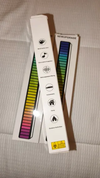 Barra de luz LED activada por sonido