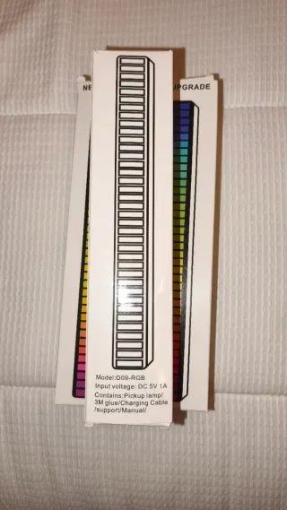 Barra de luz LED activada por sonido