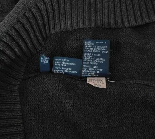 Jersey Tommy Hilfiger M Gris Oscuro