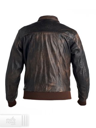 Chaqueta de Piel Triumph Heritage Marrón