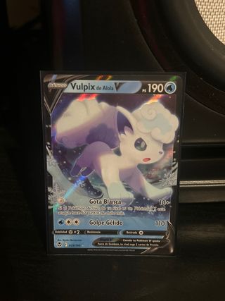 Carta Pokémon Vulpix de Alola V 033/195