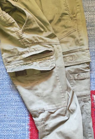Pantalones cargo joggers verdes