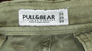 Pantalones cargo joggers verdes