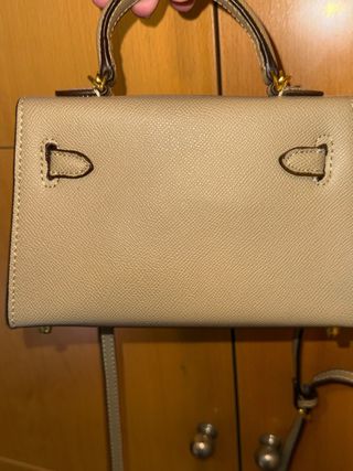 Bolso Beige y Dorado