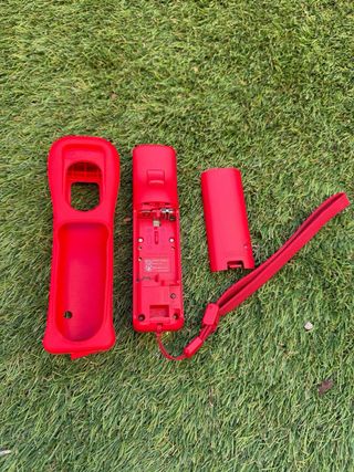 Mando Wii Motion Plus rojo