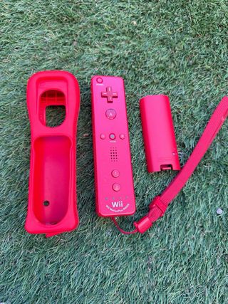 Mando Wii Motion Plus rojo