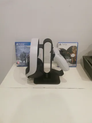 Soporte Mando y Auriculares PS5