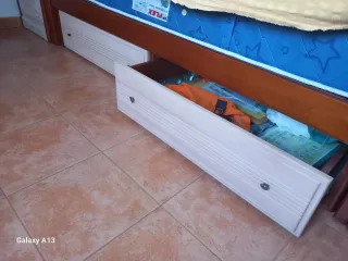 Cama nido con cajones