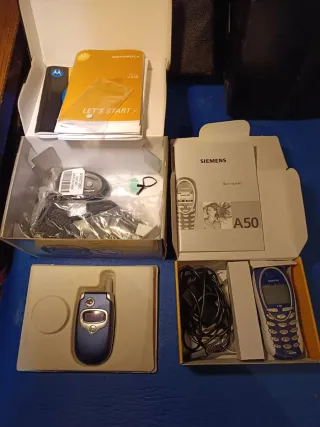 Teléfonos viejos y  Accesorios