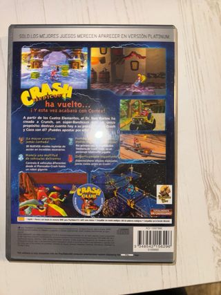 Caja Crash Bandicoot: La Venganza de Cortex PS2