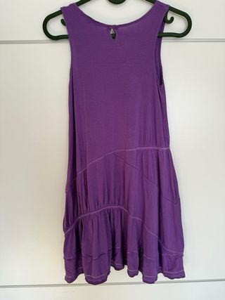 Vestido morado niña DKNY