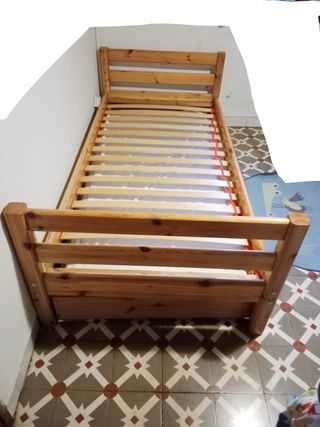Cama nido de madera