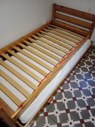 Cama nido de madera