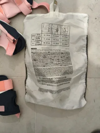 Protecciones patines niña OXELO talla S