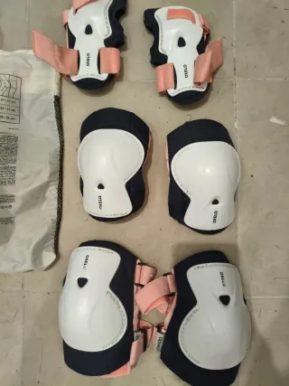 Protecciones patines niña OXELO talla S
