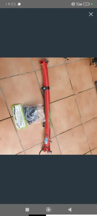 Trail gaitor portabicis