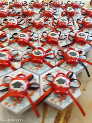 Bomboniera Campana Ceramica Portaconfetti Laurea