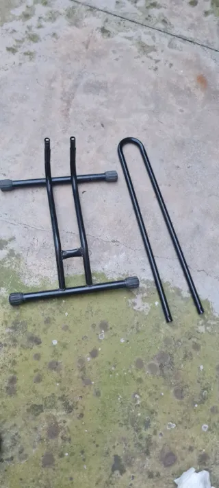 Soporte Bici MTB Metálico Plegable