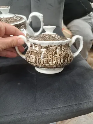 Juego de té porcelana inglesa