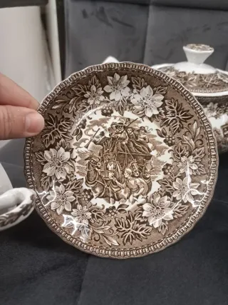 Juego de té porcelana inglesa