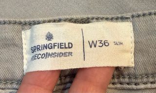 Bermudas vaqueras chico grises