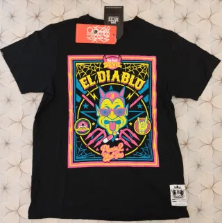 T-shirt Diablo sir benni Miles streetwear skate M