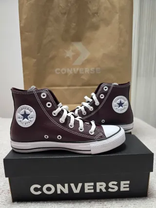 Converse Chuck Taylor All Star Piel Marrón