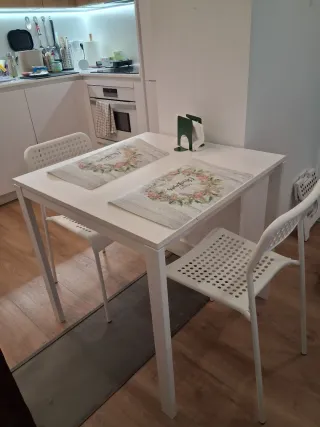 Mesa y 2 Sillas Ikea